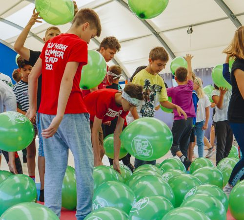 Urodziny w szkole tańca dla dzieci
